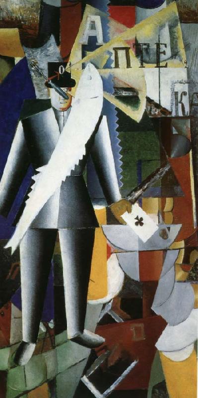 Kasimir Malevich Pilot oil painting image